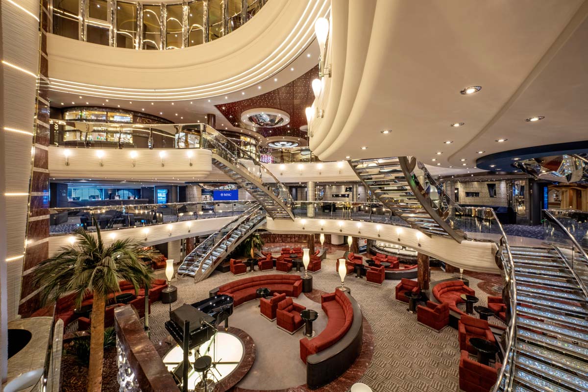 MSC Divina, Atrium