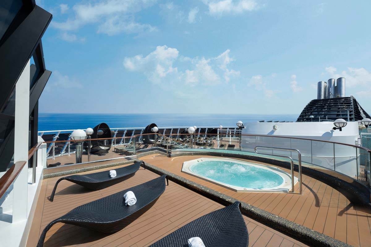 MSC Divina, TOP 18 Exclusive Solarium